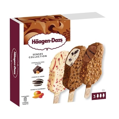 HAAGEN-DAZS 嚐臻系列脆皮雪糕批３支裝 [法國](急凍 -18°c)