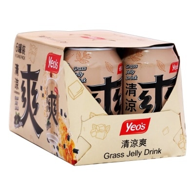 YEO'S Grass Jelly 6 Cans