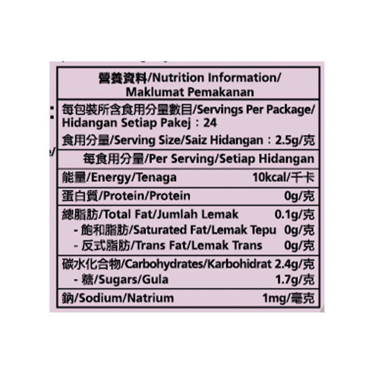 NIN JIOM Nin Jiom Herbal Candy Ume Plum 60g image