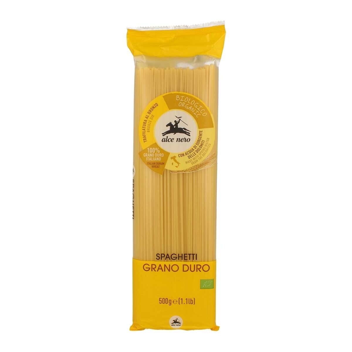 ALCE NERO Organic Spaghetti Durum