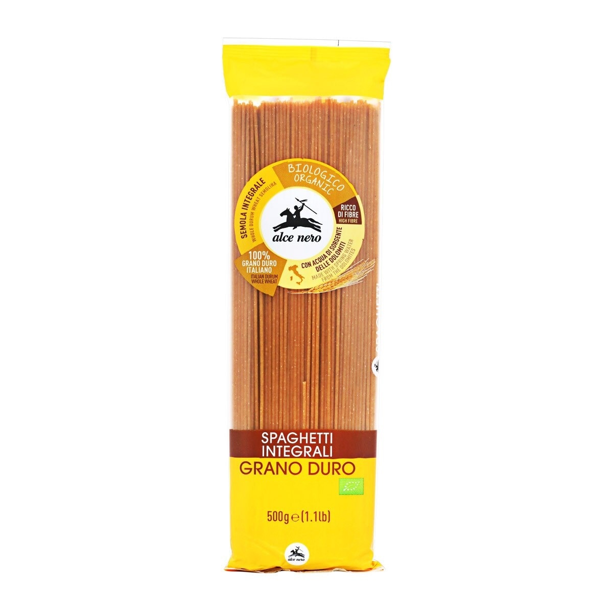 ALCE NERO Organic Spaghetti Whole