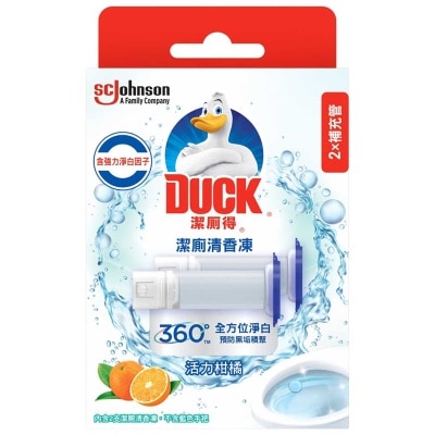 潔廁得 潔廁清香凍活力柑橘補充裝