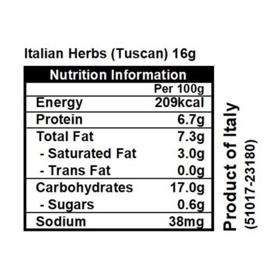 DROGHERIA ALIMENTARI Italian Herbs (tuscan)
