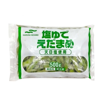 MARUHA NICHIRO Frozen Edamame Beans In Japanese Style (izakaya Flavor) (500g)(frozen -18°c)(*supplier Direct. Buy Over $500, Free Delivery)