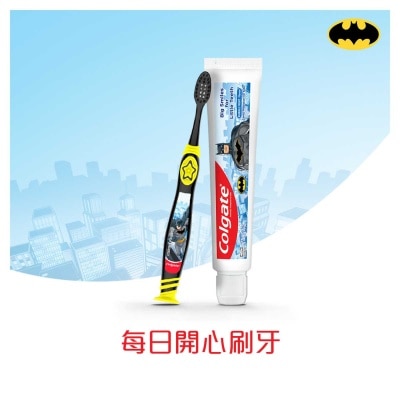 高露潔 蝙蝠俠兒童牙刷 (軟毛) 6+歲小朋友適用