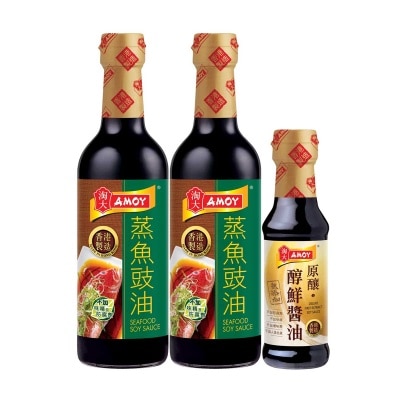 AMOY - Seafood Soy Sauce Twin Pack