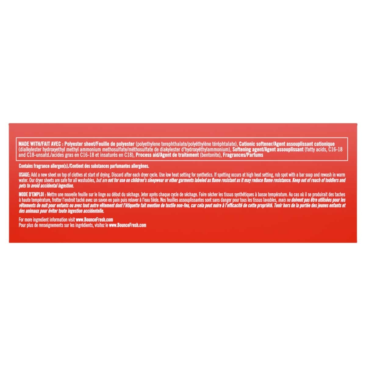 BOUNCE Dryer Sheet Outdoor Fresh ( U S Imported)