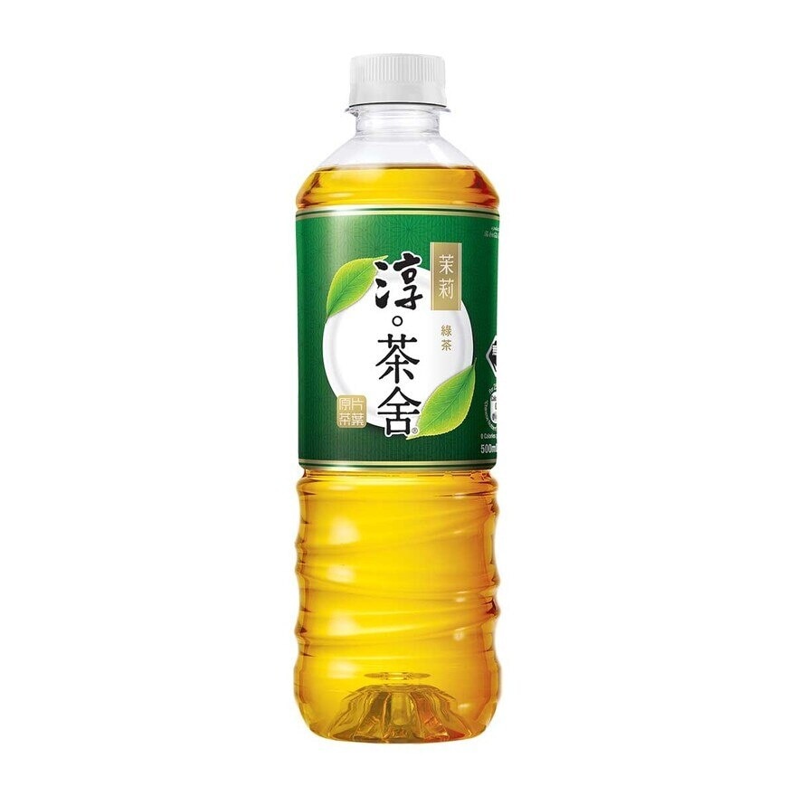 淳。茶舍 淳。茶舍 銀毫苿莉綠茶飲料(無糖) 500毫升 (包裝隨機)