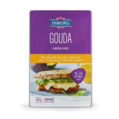 EMBORG Gouda Cheese Slices