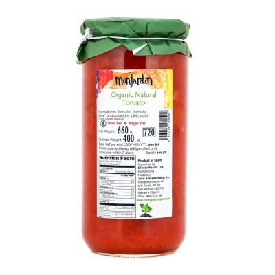 EL NAVARRICO Organic Natural Tomato