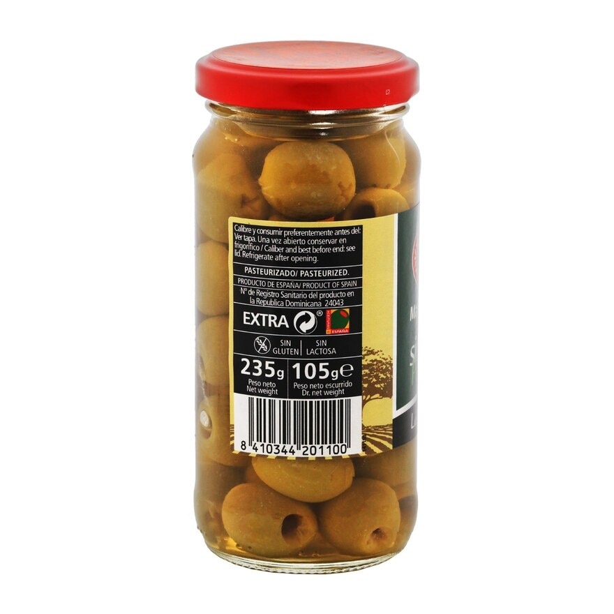 SERPIS Manzanilla Green Pitted Olives