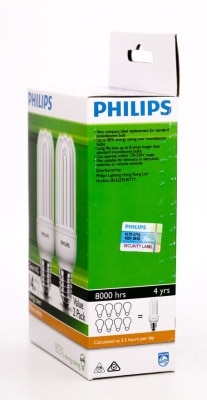 PHILIPS Genie 14w Ww E27 Twin Pack