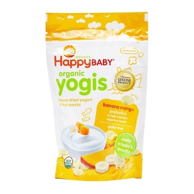 HAPPY MELTS Organic Yogurt Snack Banana