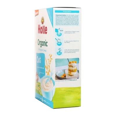 HOLLE Organic Rolled Oats Porridge