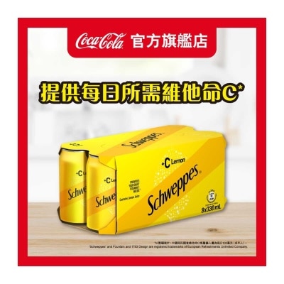 SCHWEPPES +c Lemon Flavoured Soda