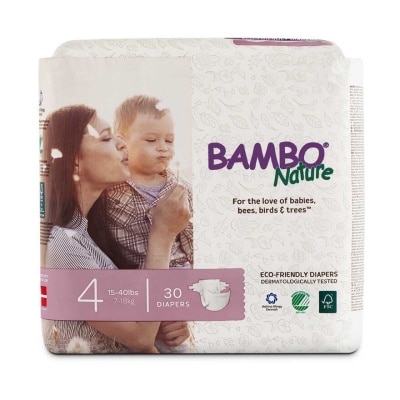 BAMBO NATURE ＢＮ無敏環保紙尿片濕尿片Ｌ