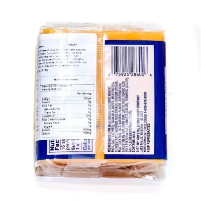 CRYSTAL FARMS Fat Free American Cheese