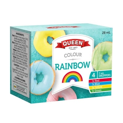 QUEEN Rainbow Clr Mltpk Food Colring