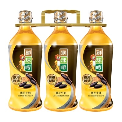 獅球嘜 黑花生油