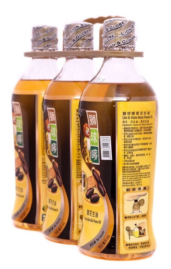 獅球嘜 黑花生油