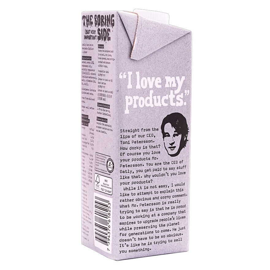 OATLY Barista Oat Drink