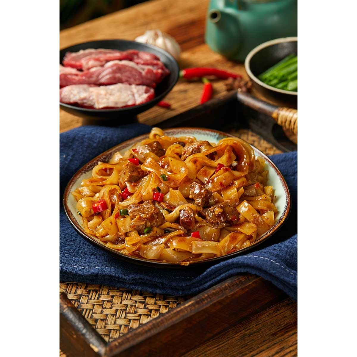 貳樓 香辣牛肉撈河粉(冷凍 0-4°c)