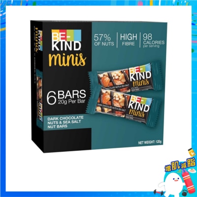 BE-KIND - Minis Dark Choco & Sea Salt Nut Bar