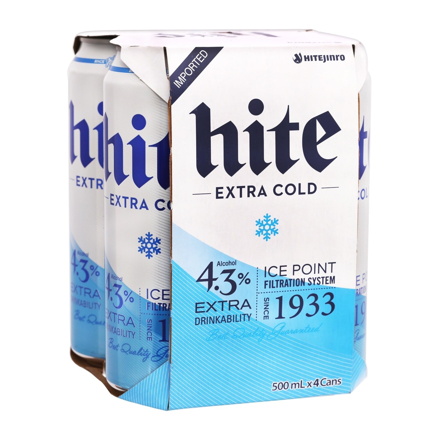 Hite 1933 啤酒巨罐４罐裝