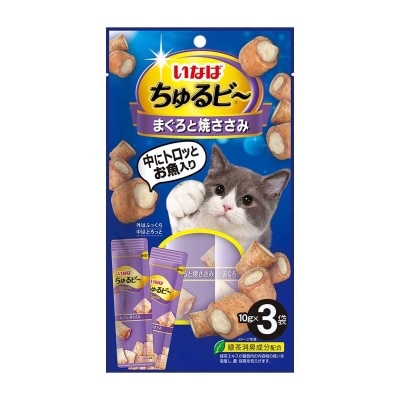 斯澳 貓小食—金槍魚和烤雞胸肉軟心粒粒
