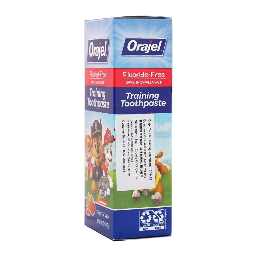 ORAJEL Toddler Fruit Toothpaste