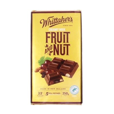WHITTAKER'S Quality Fruit & Nut Choco Block