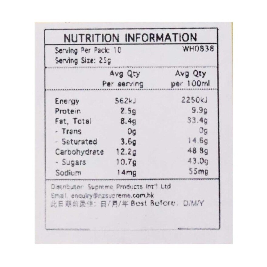 WHITTAKER'S Quality Fruit & Nut Choco Block
