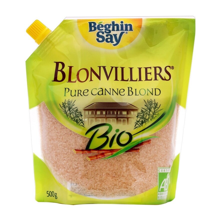 BLONVILLIERS "blonvilliers Bio" Organic Pure Cane Powder Sugar In Doypack