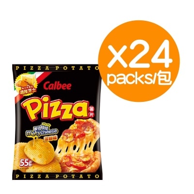 CALBEE Pizza Potato Chips 55GX24packs