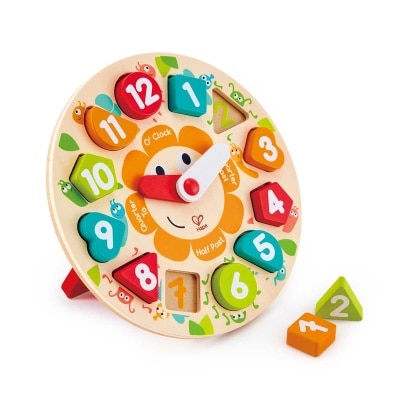 HAPE 積木時鐘拼圖