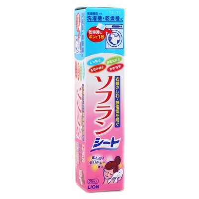 紡柔 乾衣機用衣物柔順紙