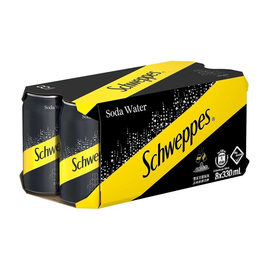 SCHWEPPES Soda Water