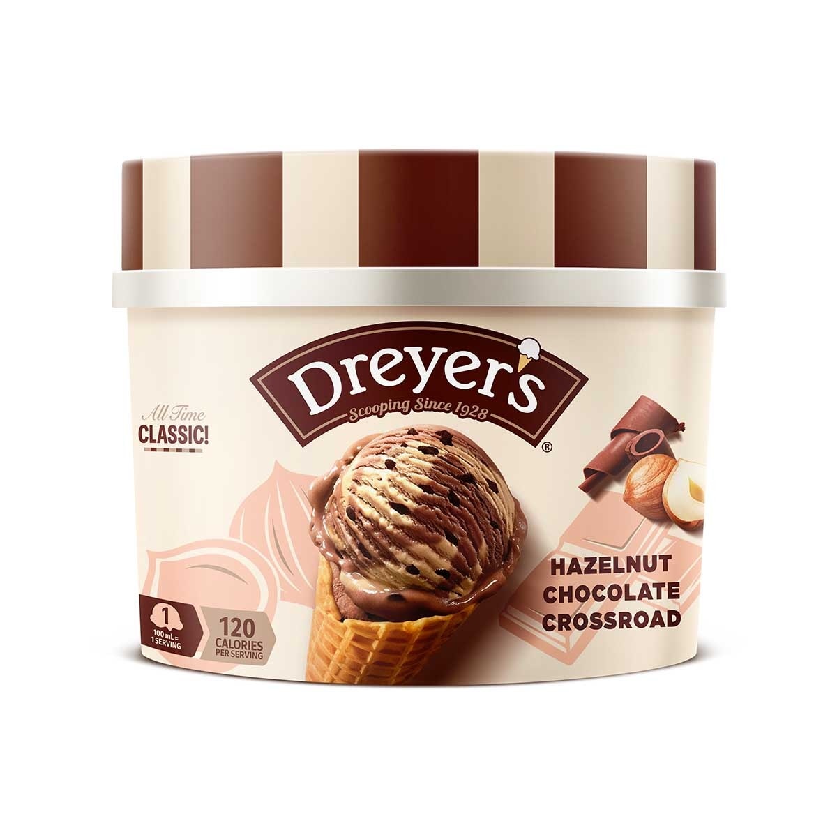 DREYER'S Grand Hazelnut Chocolate Ice Cream [hong Kong](frozen -18°c) (Packaging random pick)