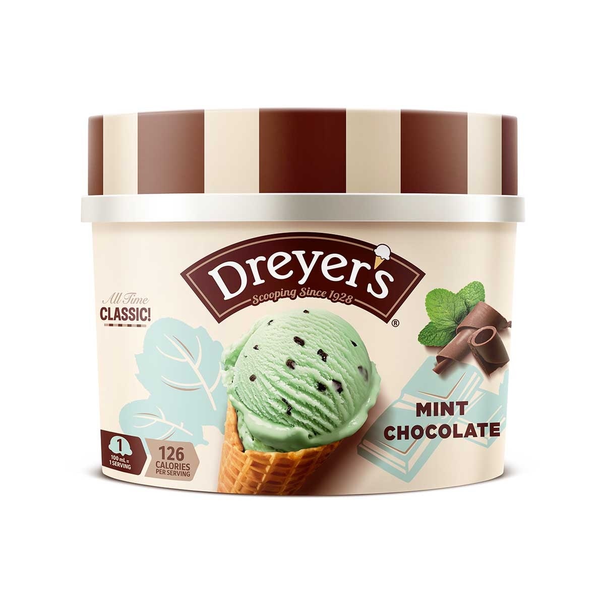 DREYER'S Grand Mint Flv Choc Chip Ice Cream [hong Kong](frozen -18°c) (Packaging random pick)