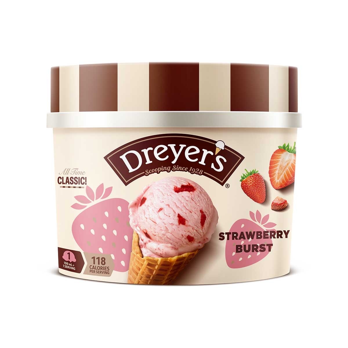 DREYER'S Grand Strawberry Ice Cream [hong Kong](frozen -18°c) (Packaging random pick0