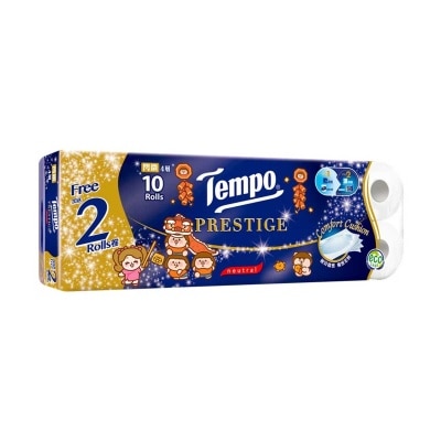 TEMPO Tempo X Plastic Thing 2025 New Year Limited Edition- Prestige 4ply Neutral Bathroom Tissue- 10+2 Rolls (random Pick For Bonus Pack Or Normal Pack)