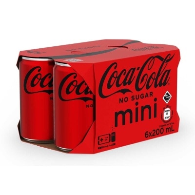 COCA-COLA Coke No Sugar Mini Can