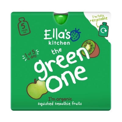 ELLA'S KITCHEN EK 綠色有機雜果蓉 (90Gx 5)