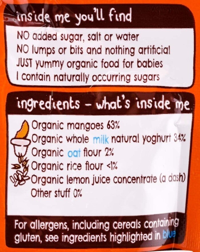 ELLA'S KITCHEN Mango Baby Brekkie 100g