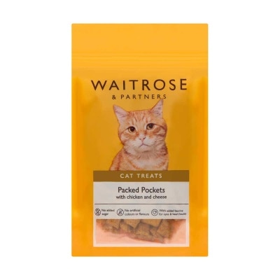 WAITROSE 貓小食 — 芝士雞肉粒