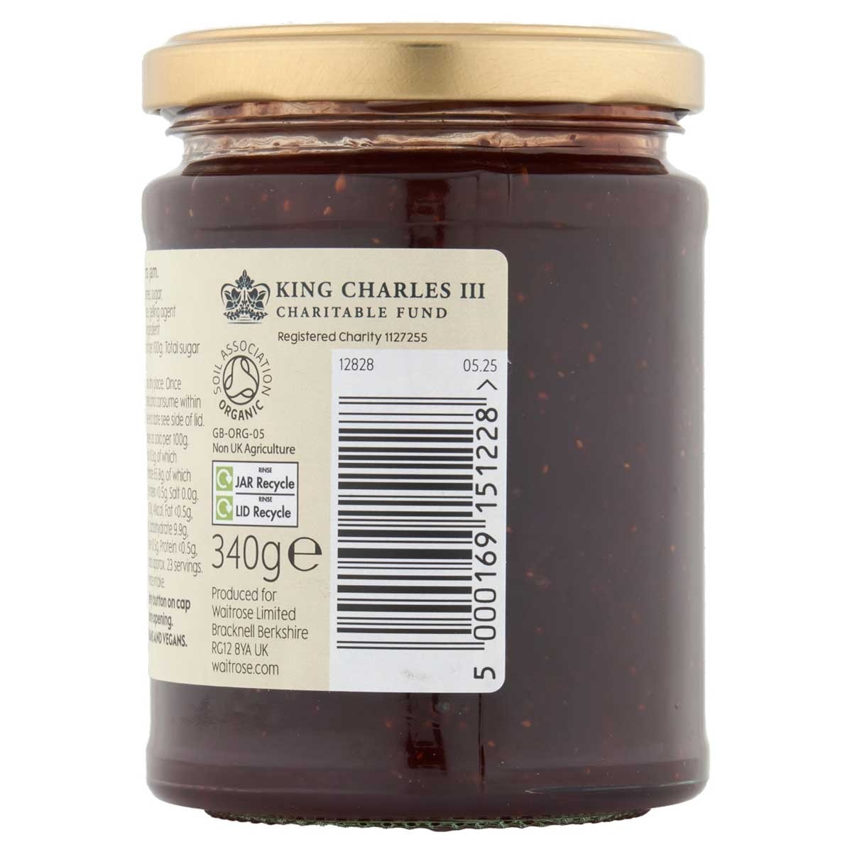 WAITROSE 有機士多啤梨果醬 image
