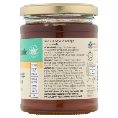 WAITROSE 有機苦橙果醬 image
