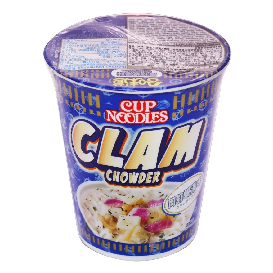 NISSIN Cup Ndl Clam Chowder Flv Instant Ndl