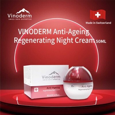 VINODERM Antiaging Regenerating Night Cream 50ml(*supplier Direct. Buy Over $600, Free Delivery)