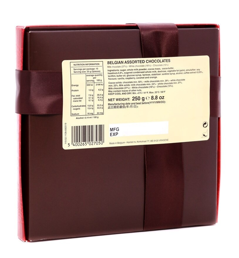 HAMLET Belgian Chocolates Croco Line